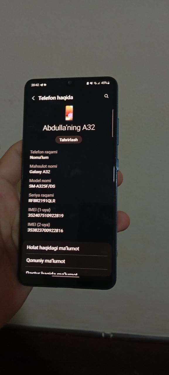 Samsung a32 64/4