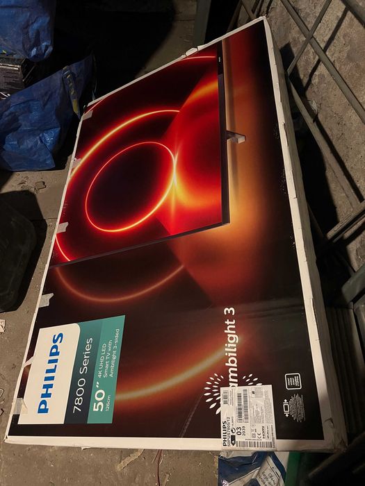 Philips 50PUS7805 на части