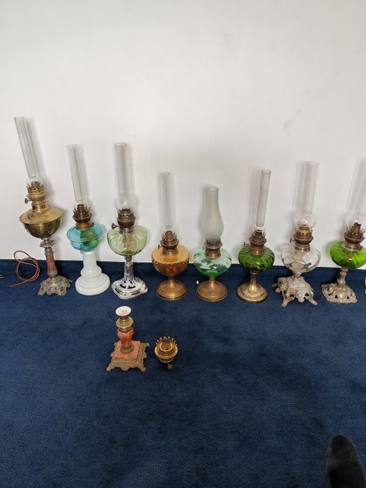 Lămpi pe gaz proveniență Franța