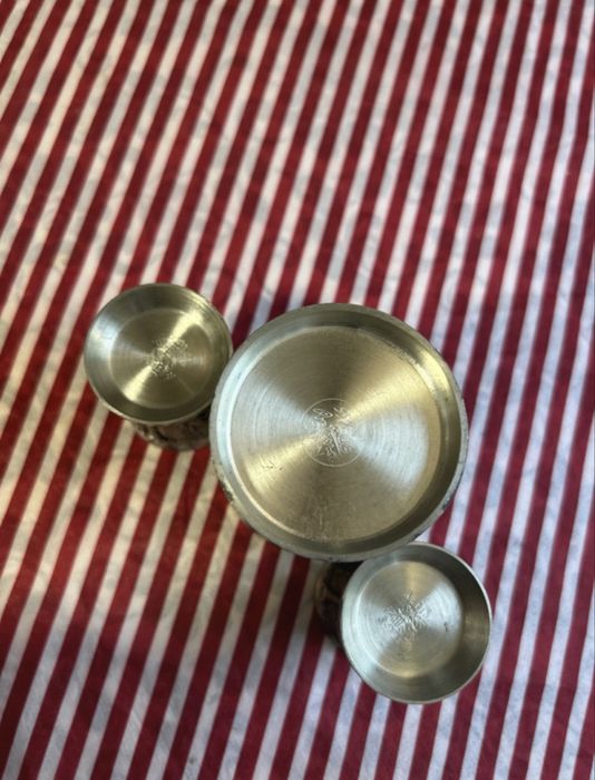 3 pahare vechi obiecte decorative