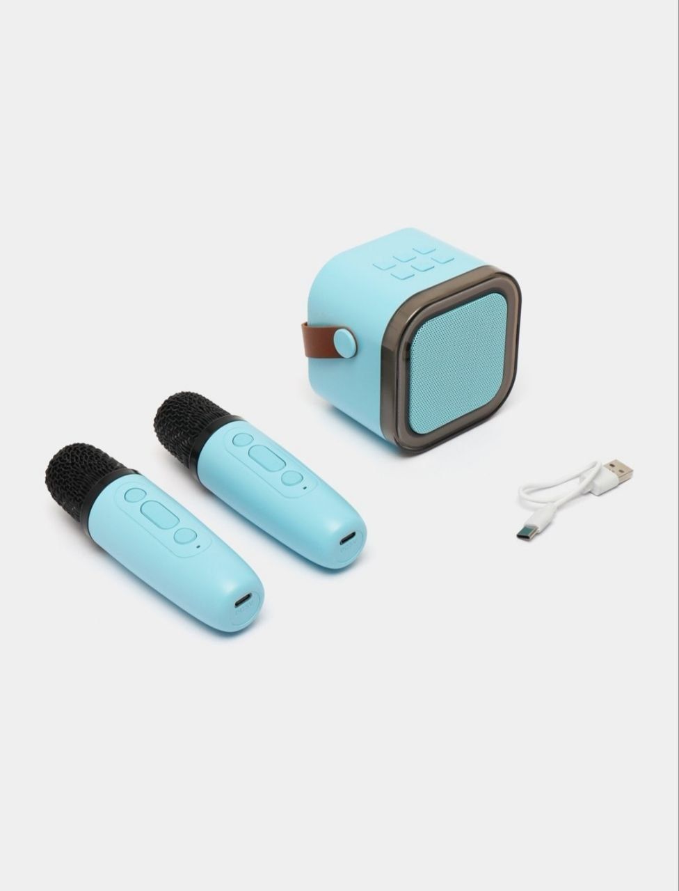 Ultra Bluetooth колонка с 2 микрофонами для караоке