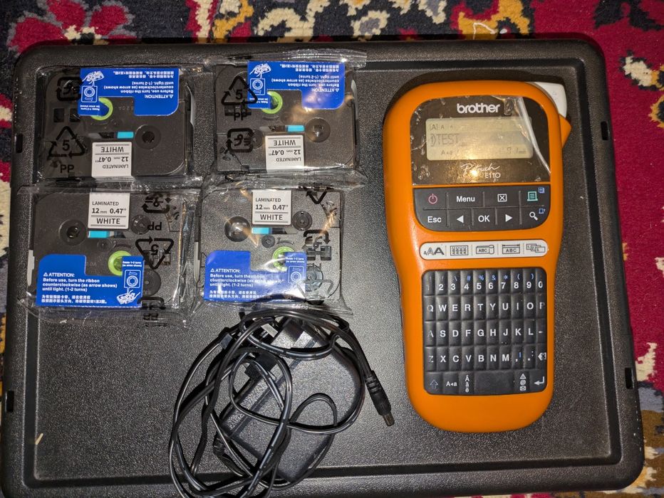 Brother P-touch E110 etichetator portabil – stare bună
