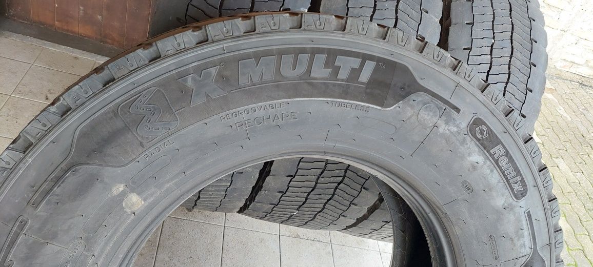 315/70 R22,5 Michelin Xmulti Remix M+S tracțiune