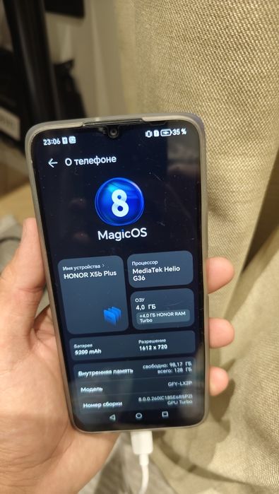 Смартфон Honor x5b plus