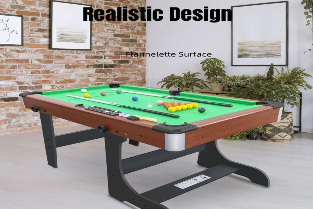 Сгъваема билярд и снукър маса с безплатна доставка