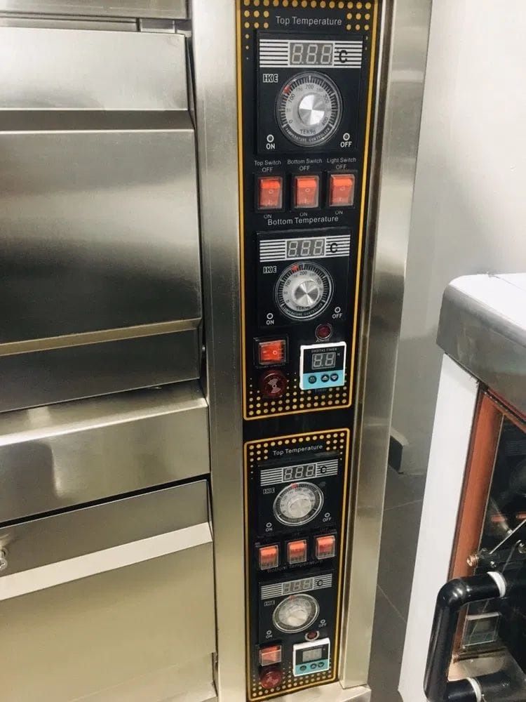 1.Двойна фурна за закуски нова внос от Европа 13 KW - една година гара