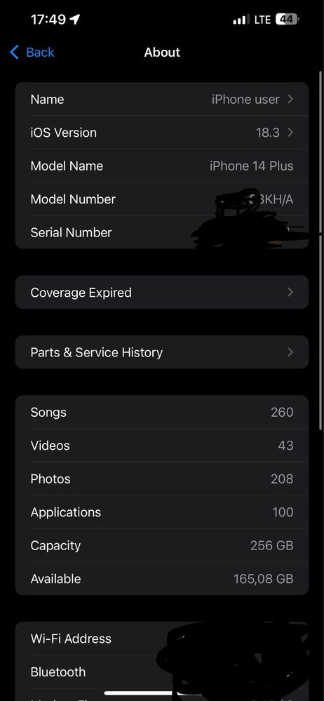 iphone 14 plus 256 gb