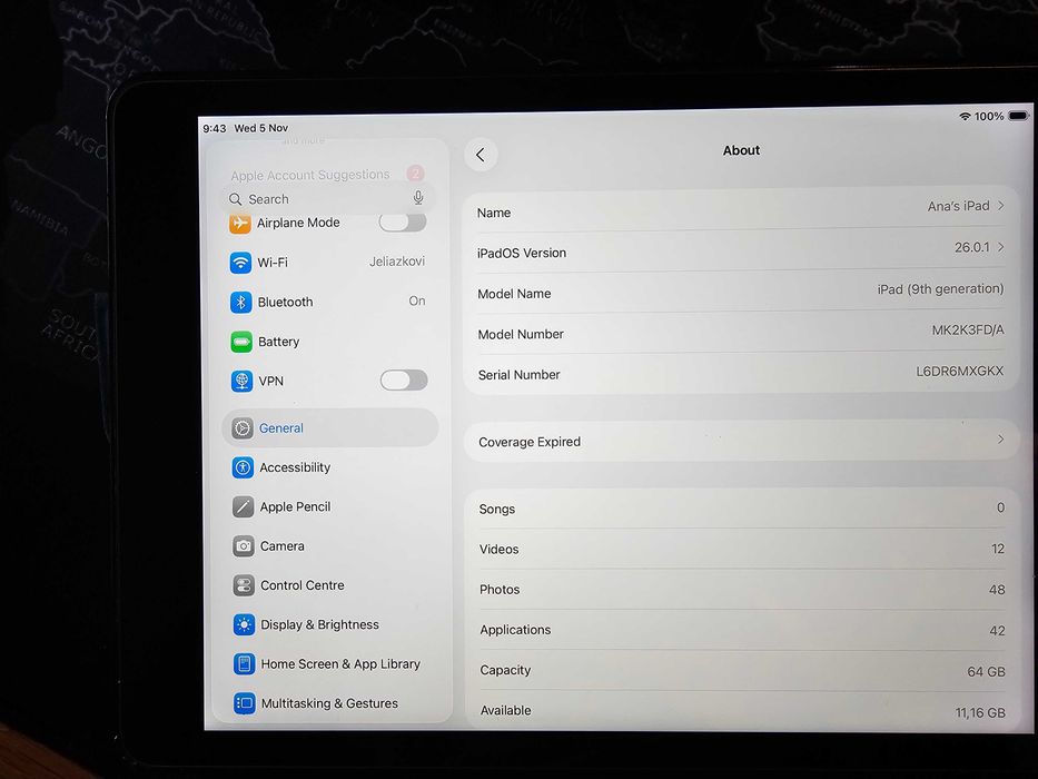 Apple iPad 9 (2021) Wi-Fi 10.2", 64GB
