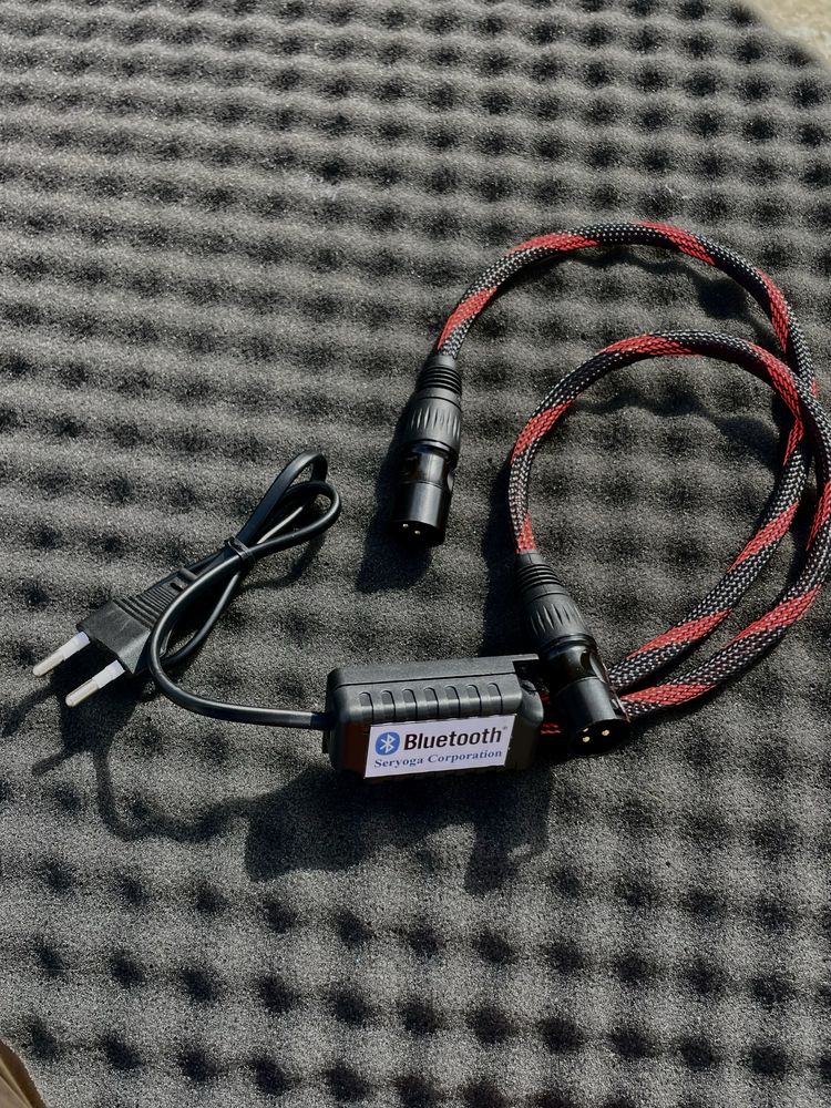 Bluetooth модуль выносной. 220в питание есть на 12в XLR,RCA,JACK 3.5mm