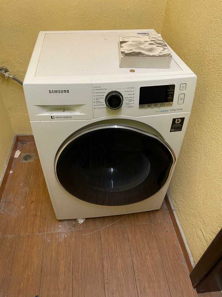 Пералня със сушилня Samsung EcoBubble Digital Inverter