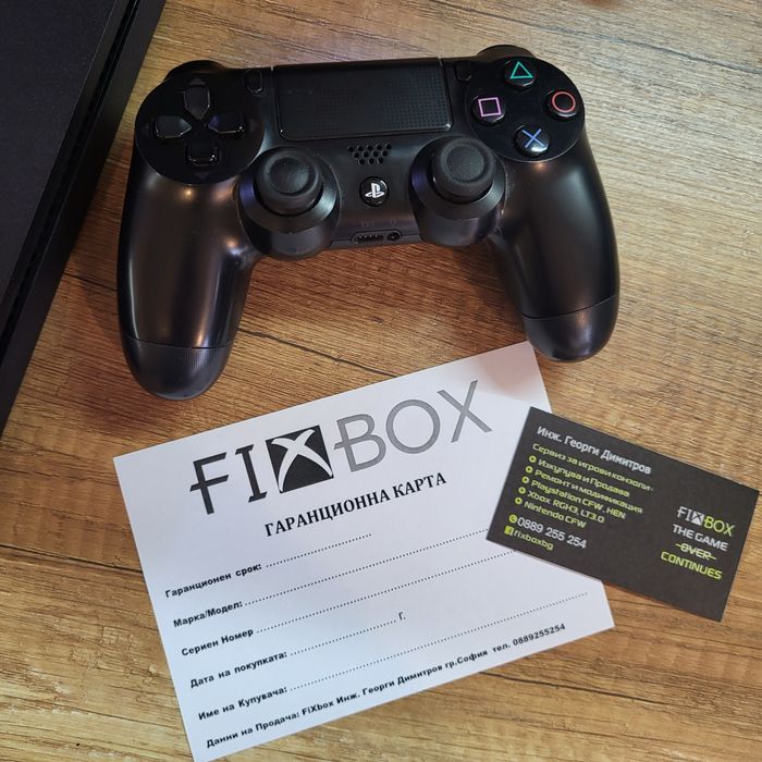 Playstation 4 Slim 500gb с гаранция 6 медеца PS4 Roblox Fortnite