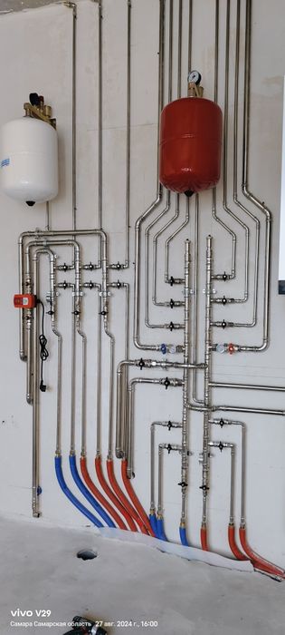 Монтаж систем отопления и котельного оборудования