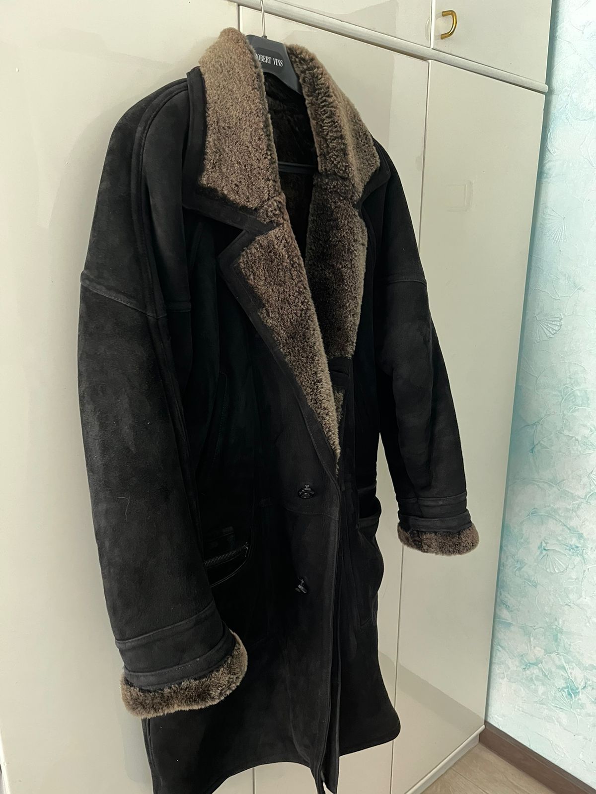 Дублёнка мужская натуральная | Куртка кожанная утеплённая