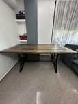 Masa living iron craft din lemn masiv 183x106