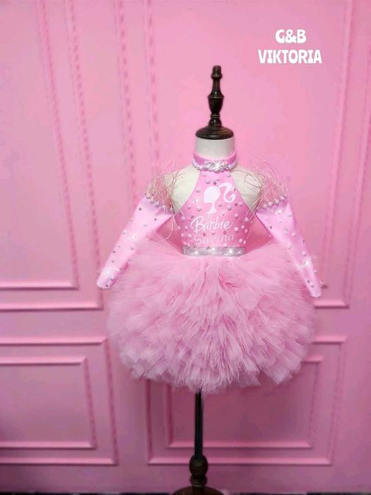 Рокля Barbie Става от  1-3 годинки