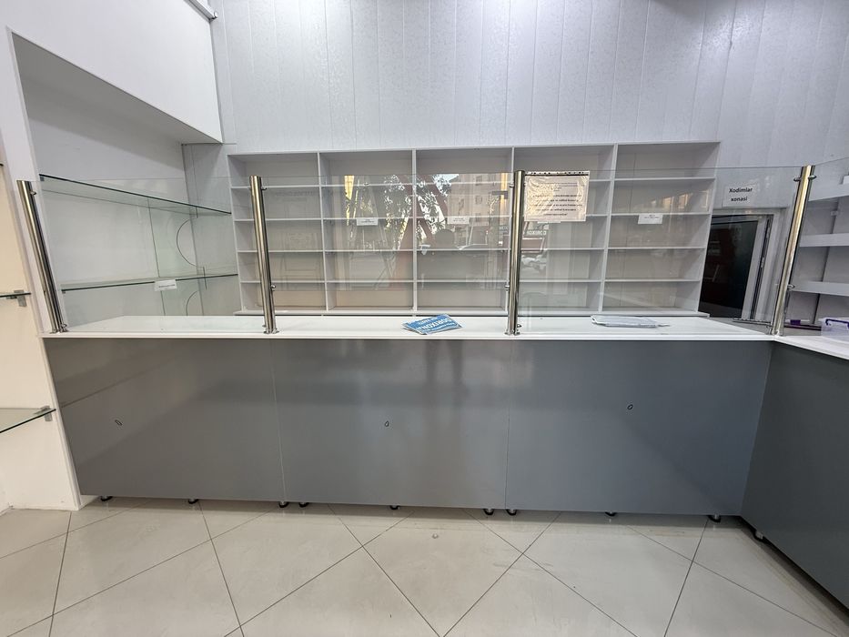 Мебель для аптеки. Аптека учун мебель