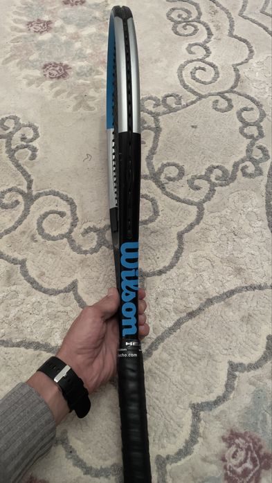 Racheta tenis Wilson Ultra 100UL V3.0, Maner 3, Albastru/Gri