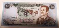 Saddam Hussein 25 Dinari Iraq bancnota Irak superba necirculata UNC