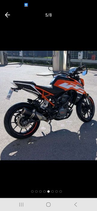 KTM DUKE и KTM RC  125 куб. Първи собственик! AKRAPOVIC!