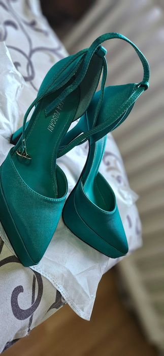 Pantofi ocazie Verde 36