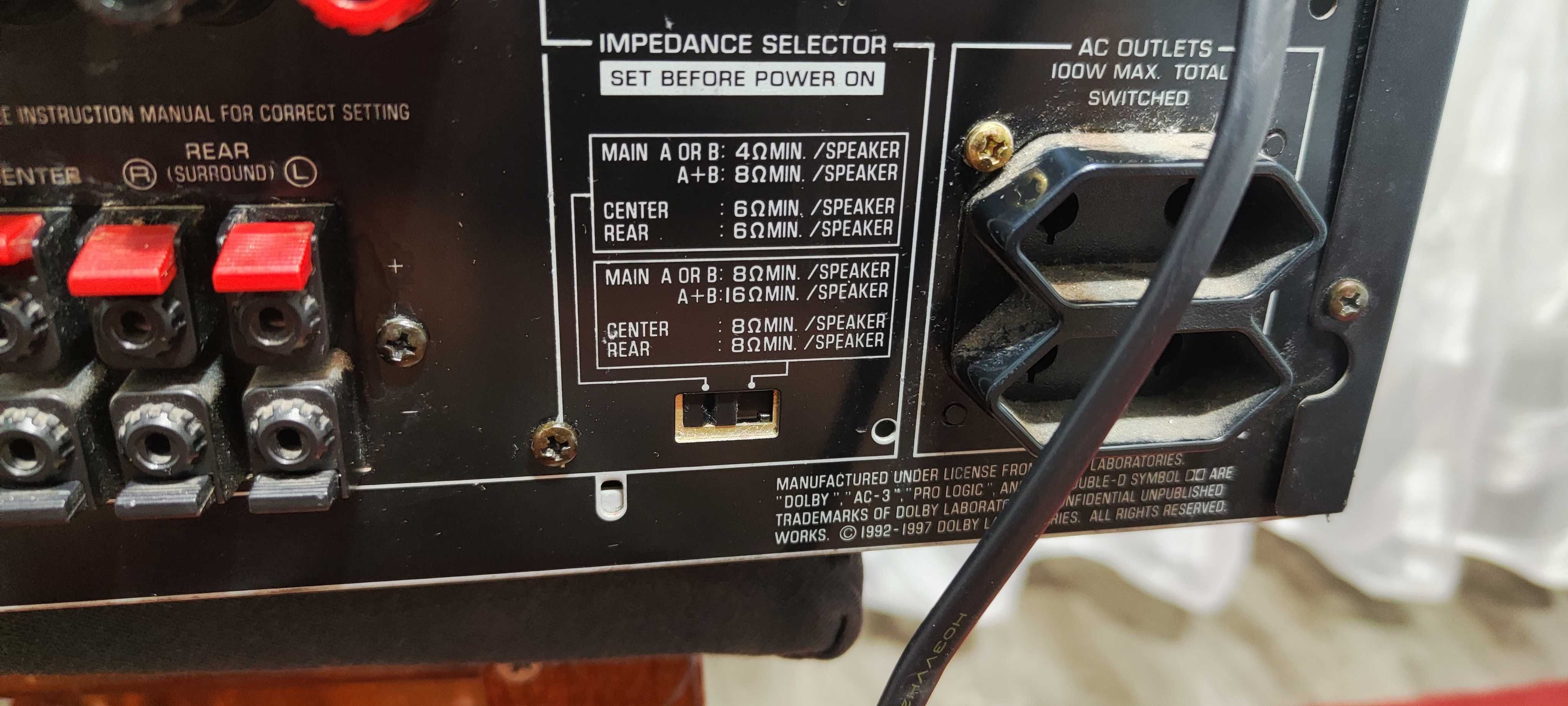 Amplificator Audio Yamaha HTR-5230RDS Statie Audio Amplituner Audio