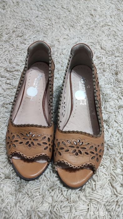 Pantofi dama din piele