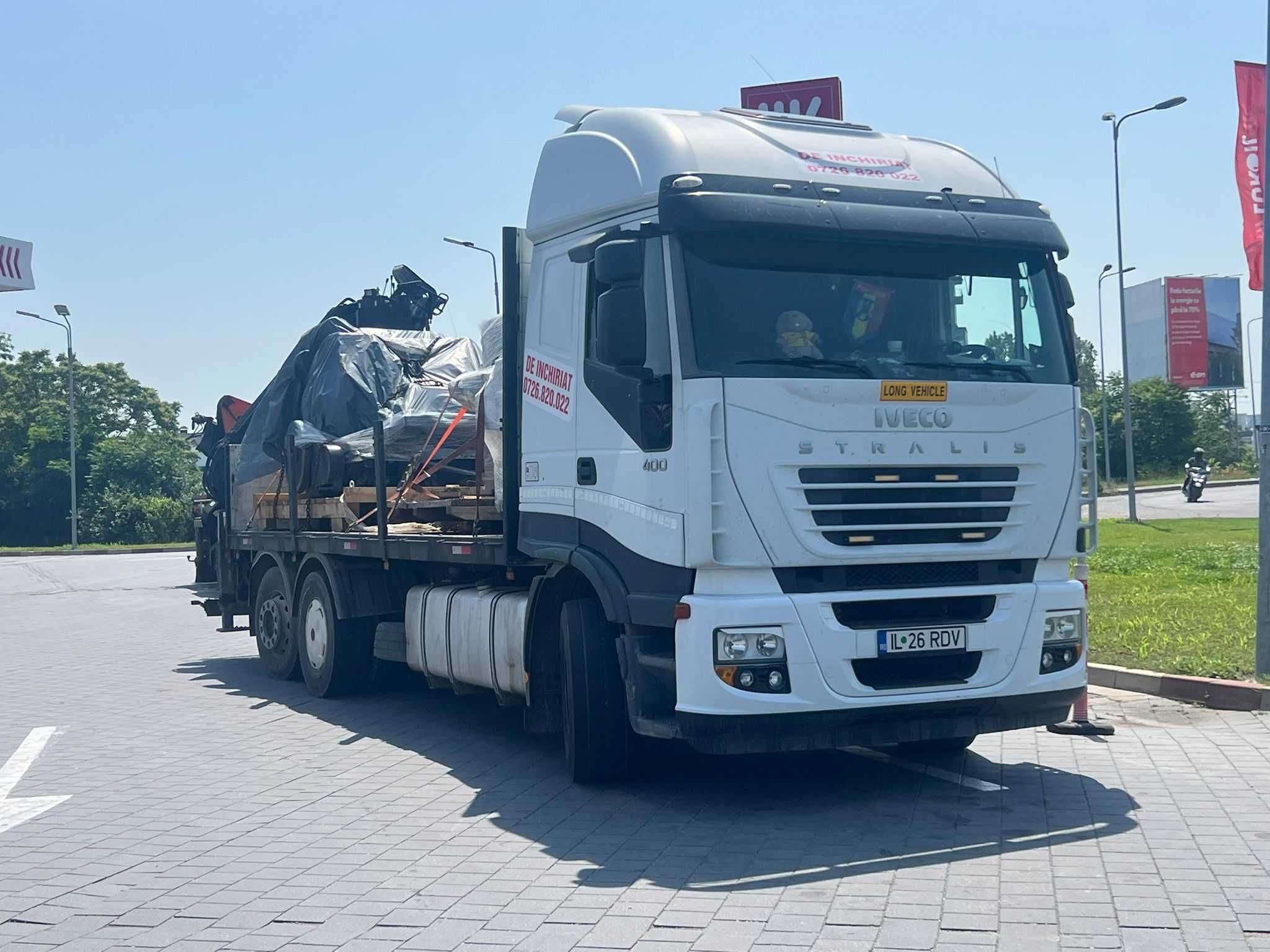 Inchiriez automacara cu platforma, Prestari servicii de santier