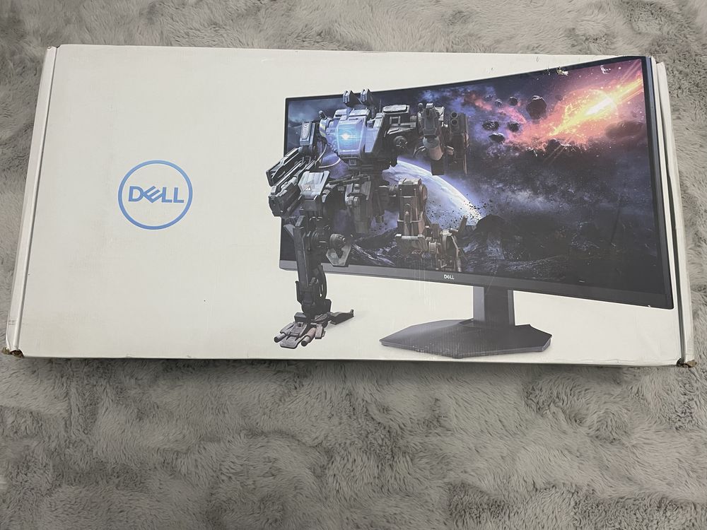 Monitor Gaming Curbat LED VA Dell 34 QHD, 144Hz Nou Sigilat