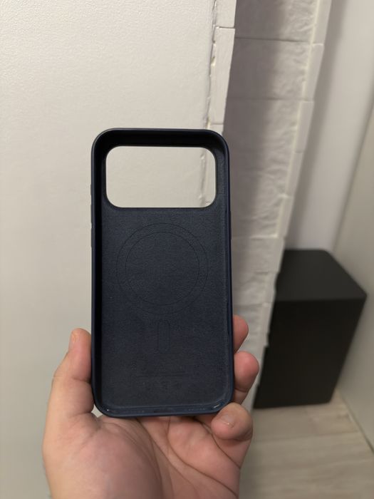 Carcasa originala Apple Iphone 17 Pro Max albastra