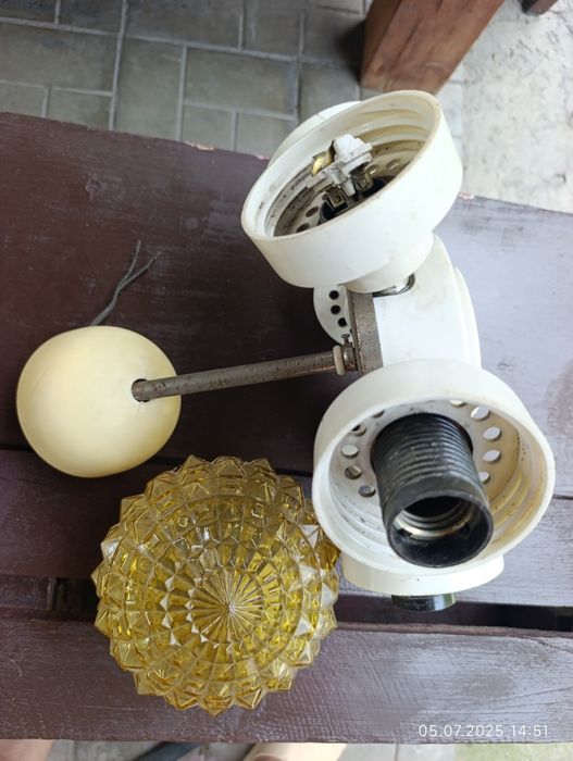 продам винтажную люстру раритет