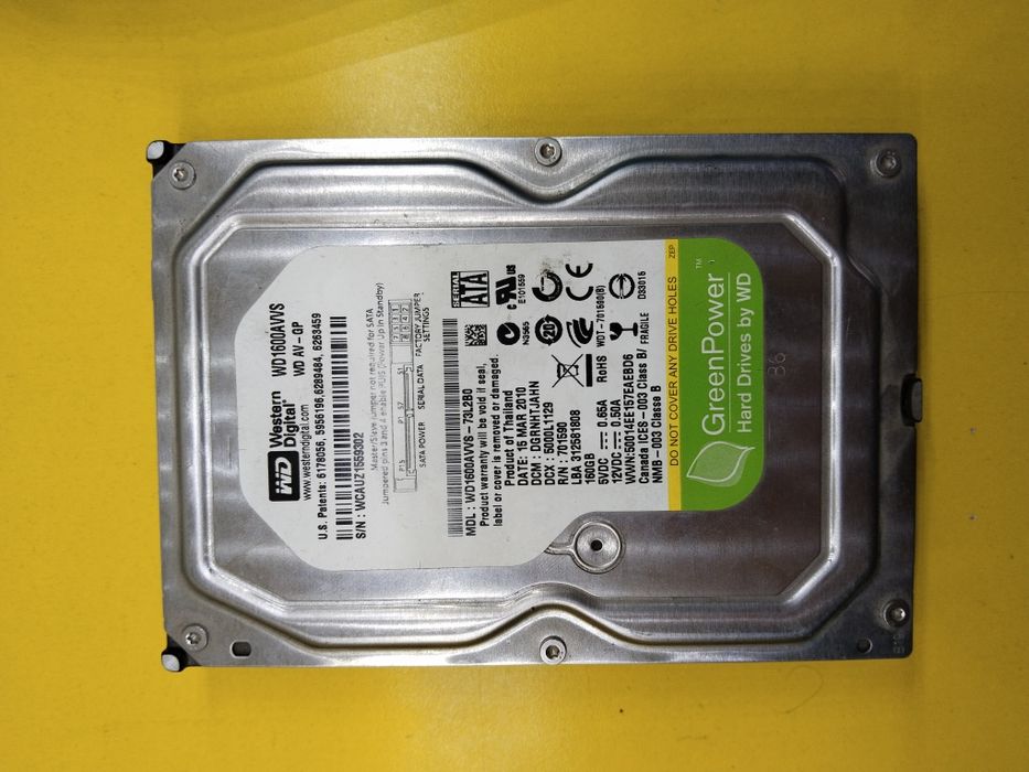 Жёсткие диски HDD