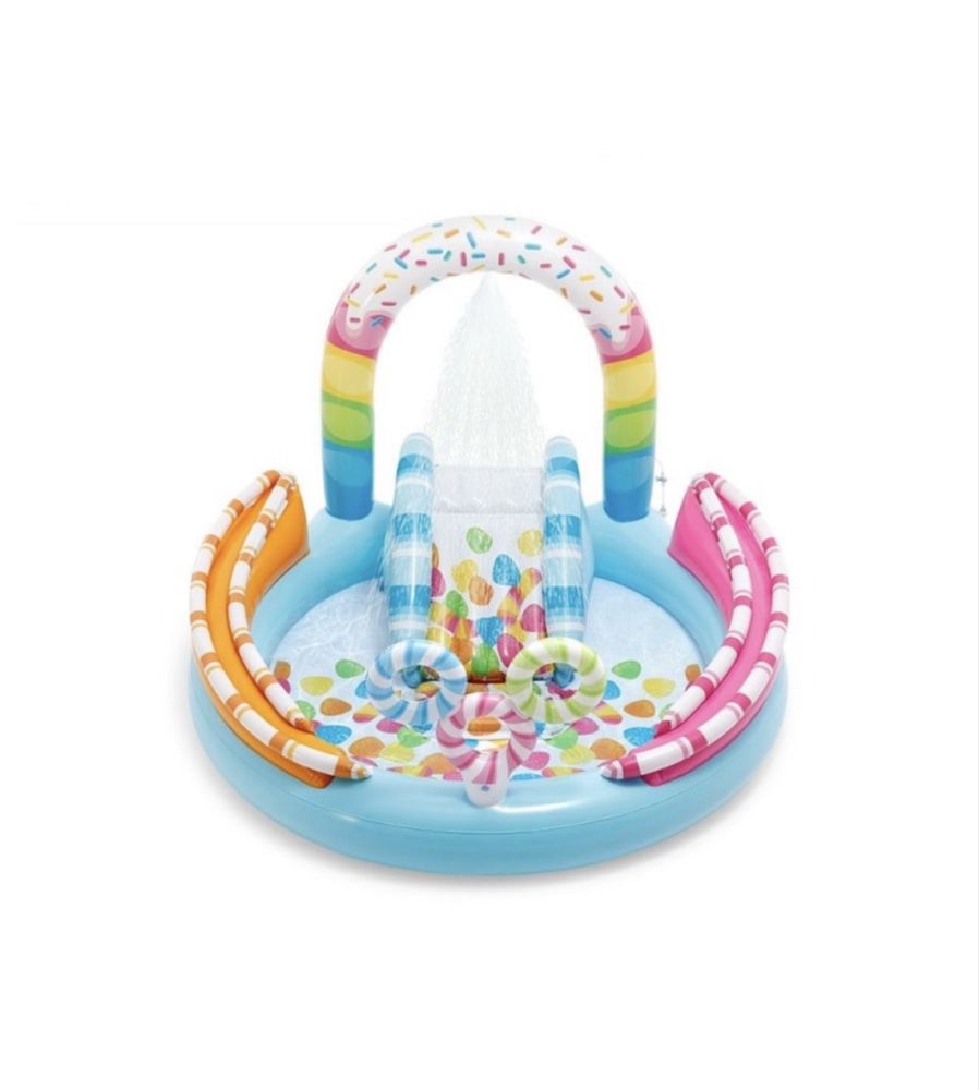 Надуваем басейн Intex - Candy Fun, 170 x 168 x 122 см