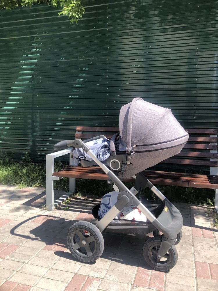 Stokke trailz люлька и прогулочный блок