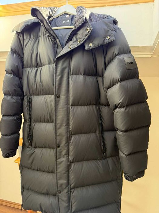 Hugo Boss Water-repellent down parka with detachable hood