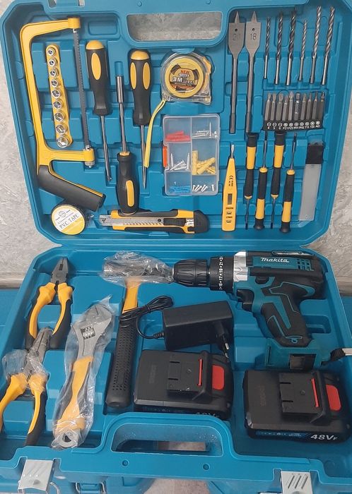 Новый набор шурупавёрт доступные цены 12000тг