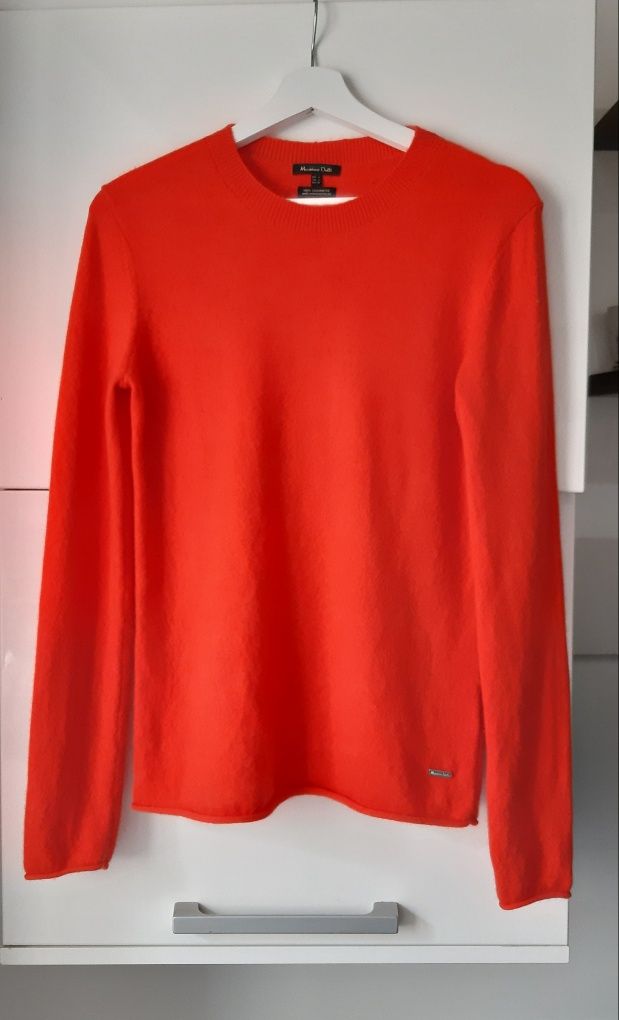 Pulover casmir pur 100%Massimo Dutti,pufos,fin,superb M