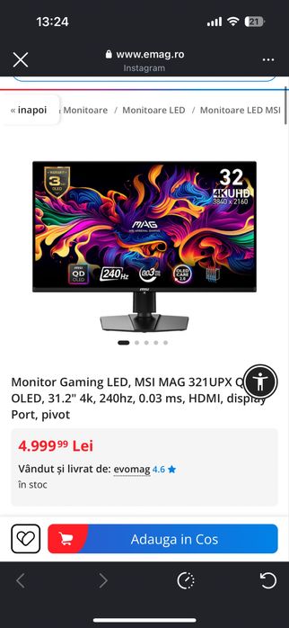 monitor de gaming MSI