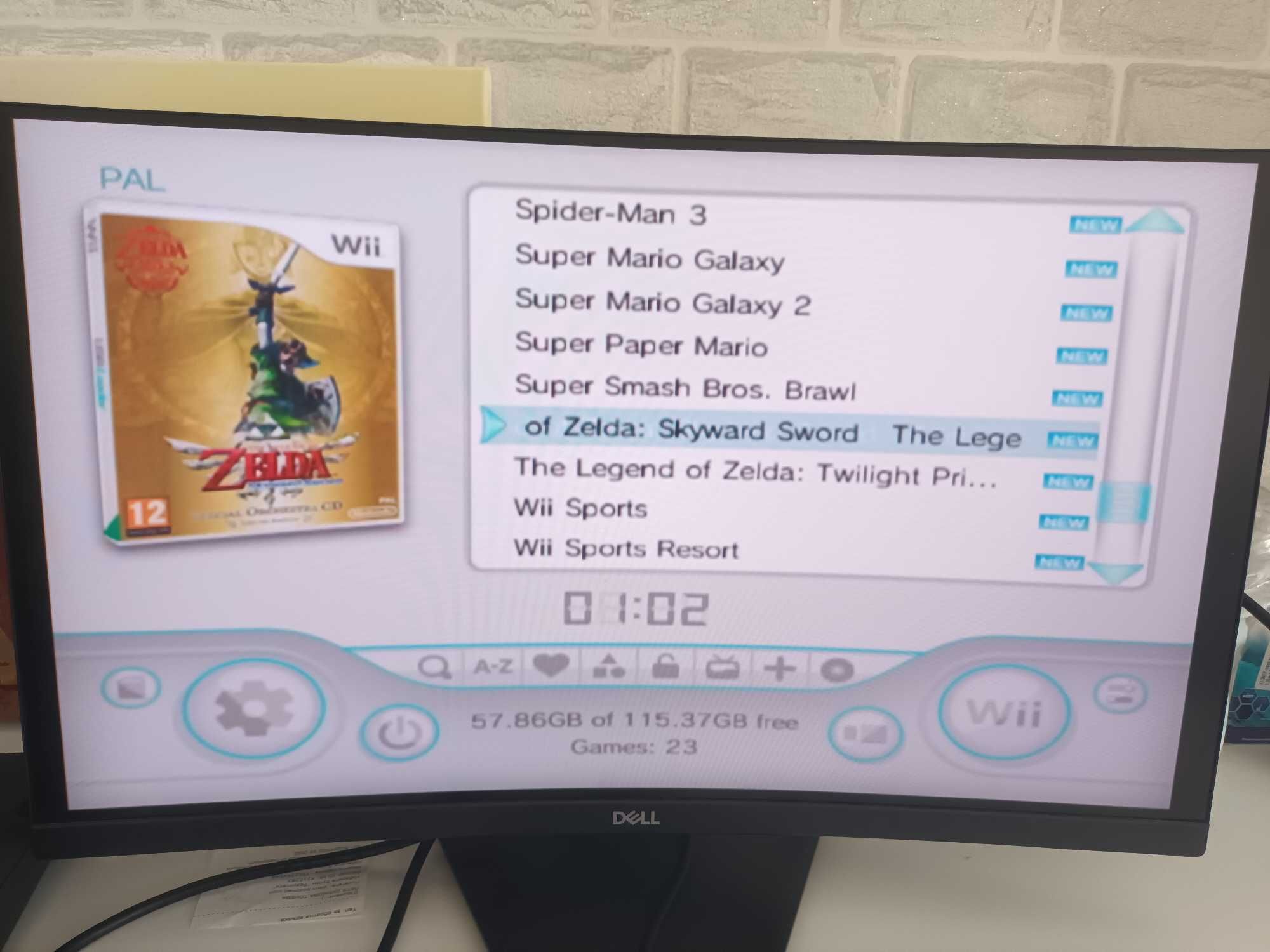 Nintendo Wii - Качени много игри - Mario, Zelda, Call of duty