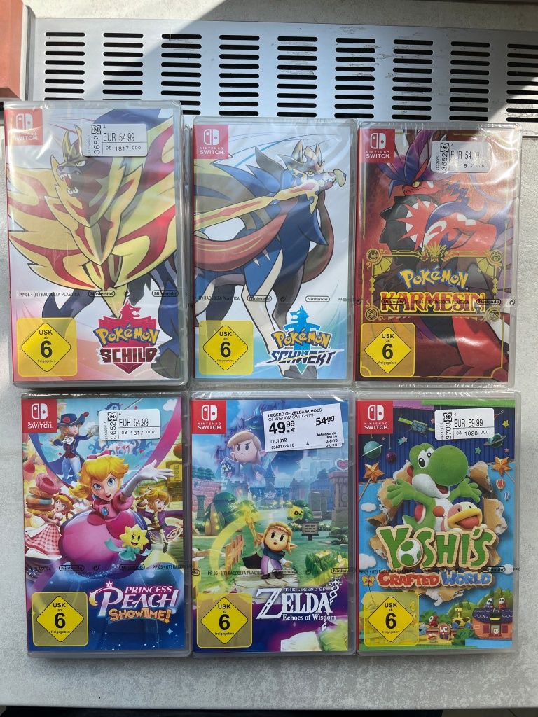 Jocuri Nintendo Switch noi sigilate
