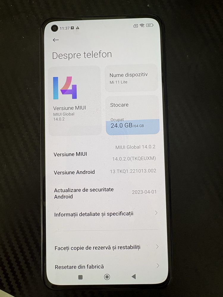 Vand xiaomi mi 11 lite