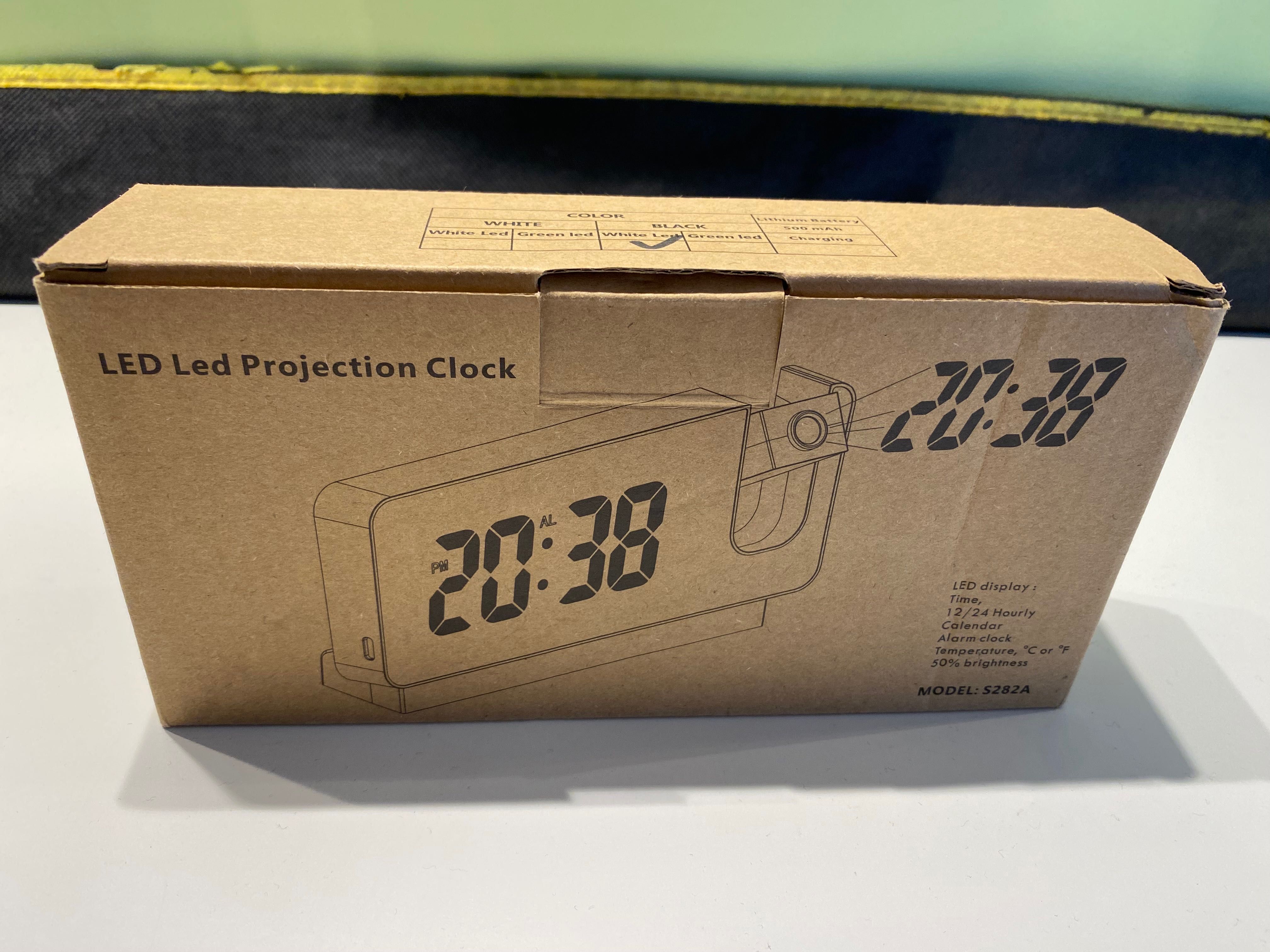 Led projection часовник