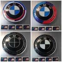 Set 4 capace si stikere M pentru jante aliaj - BMW