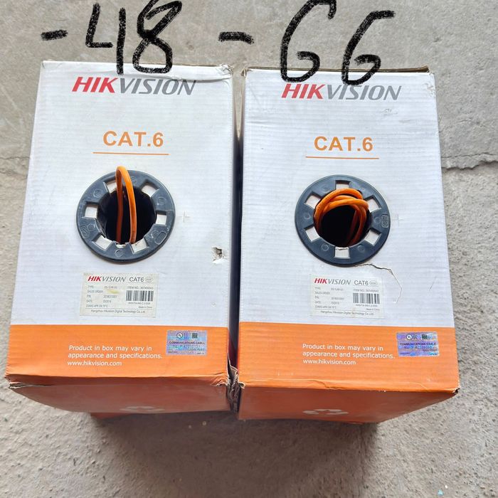 Hikvision CAT-6 UTP Cable ( Network Cable ) 305 Meters