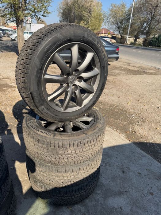 Лексус лс диск с шинами зима