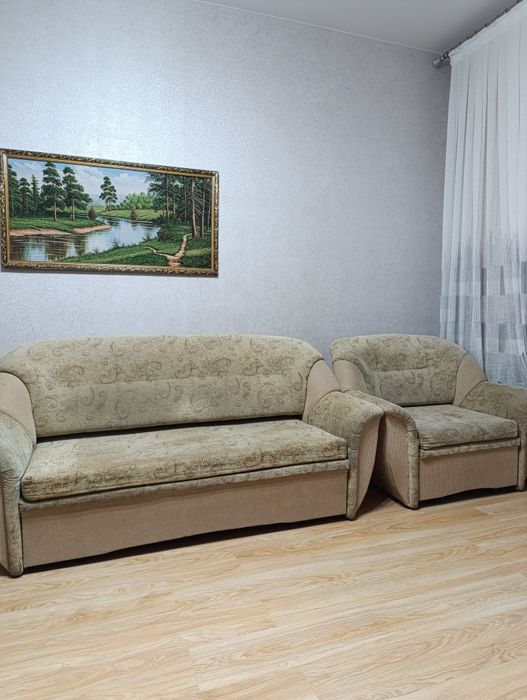 Диван и 2 кресла