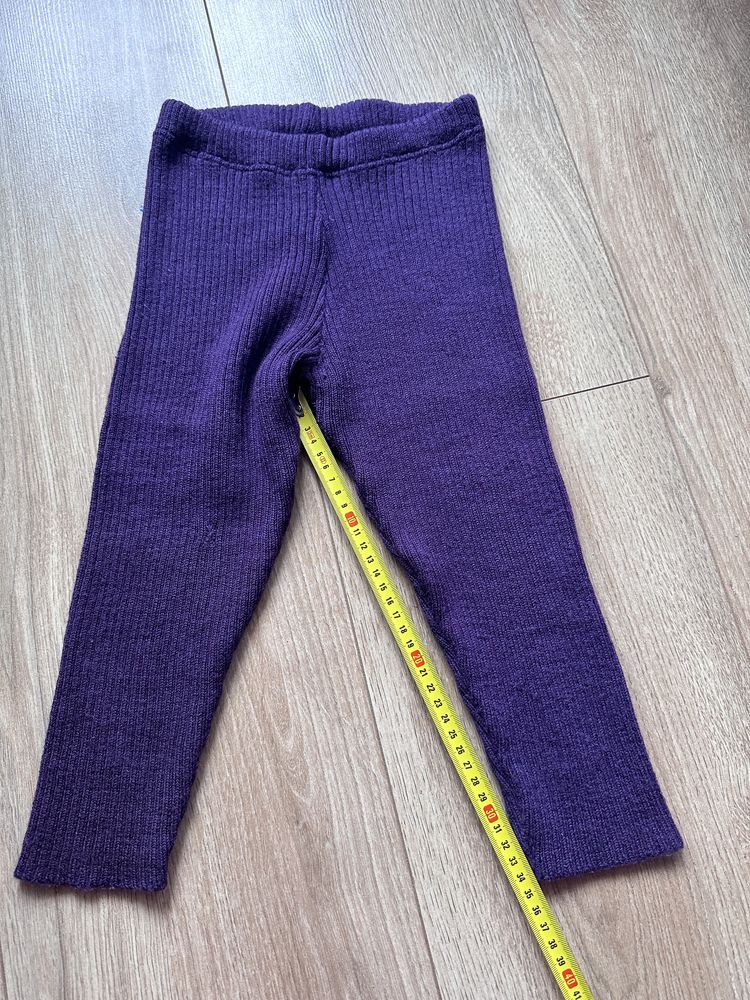 Pantaloni mov Disana 98/104 lana