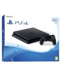 Sony PlayStation 4Slim Нов/PS4/Диск-500GB/3 Игри Подарък/2.гГаранци