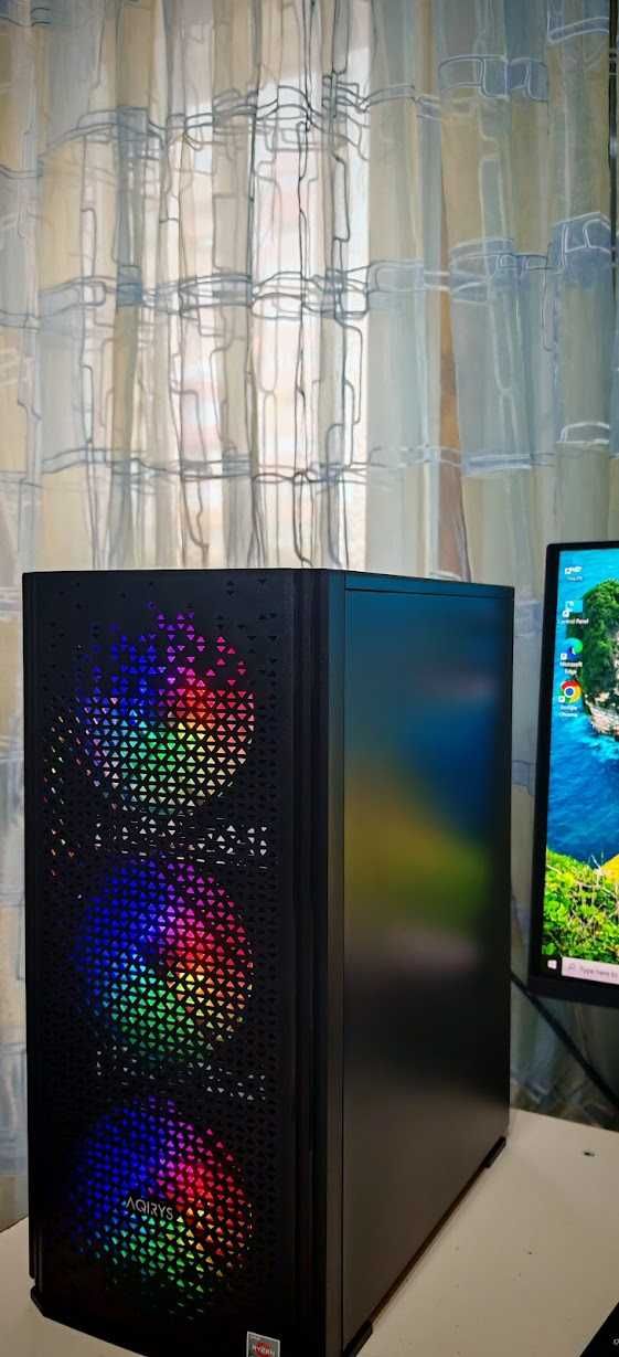 Добро Геймърско PC R7 5700/32Gb/512TB SSD+1Tb HDD/RX 6700XT 12Gb/Гарац