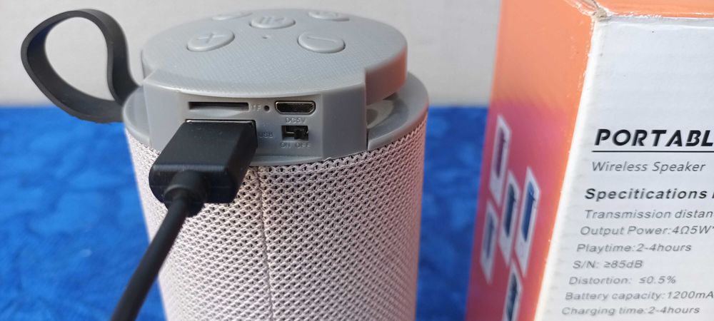 **Boxa portabila Bluetooth GT 112+ USB, card, radio, autonomie 4-6 ore