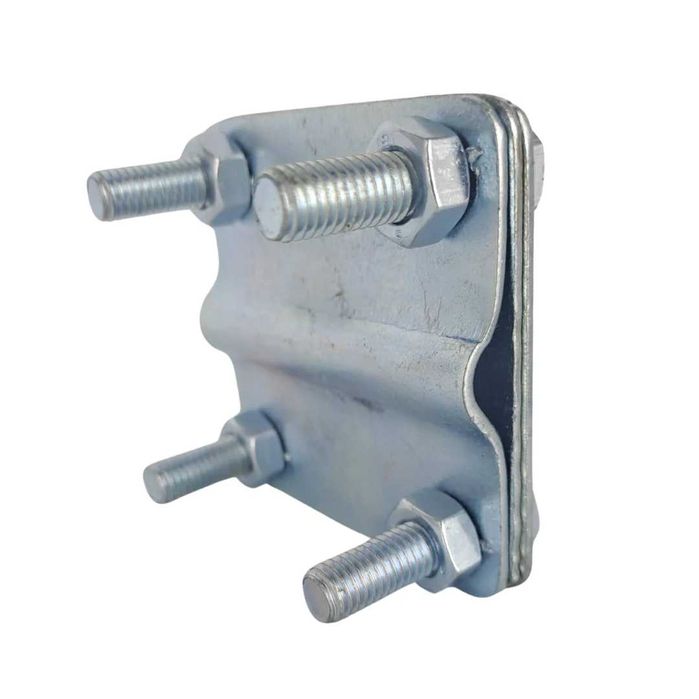 Conector incrucisat pentru conductori rotunzi si platbanda